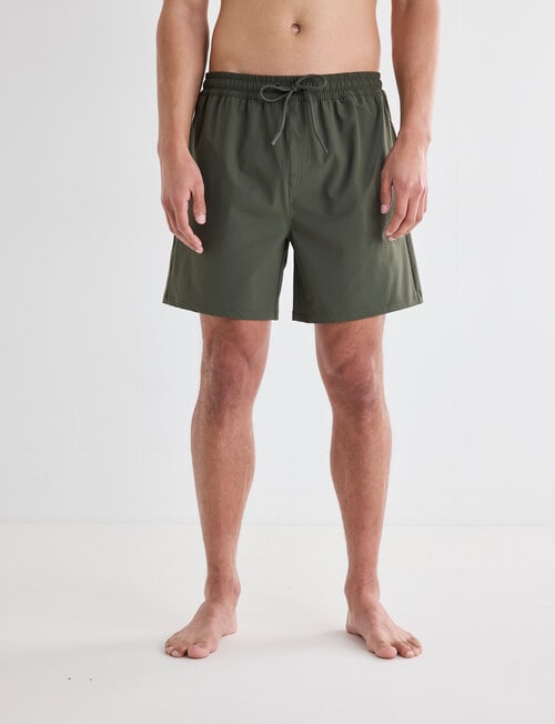 Gasoline Swimshort, Khaki product photo