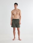 Gasoline Swimshort, Khaki product photo View 03 S