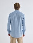 L+L Honeycomb Long Sleeve Shirt, Blue product photo View 02 S