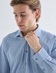 L+L Honeycomb Long Sleeve Shirt, Blue product photo View 05 S