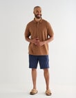 Gasoline Club Pique Polo, Honey product photo View 03 S