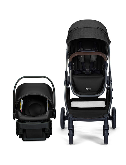 Britax Phases&trade; 4-Wheel Travel System Stroller, Black product photo View 02 L
