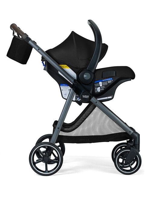 Britax Phases&trade; 4-Wheel Travel System Stroller, Black product photo View 12 L