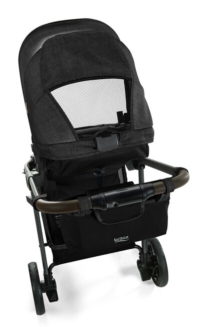 Britax Phases&trade; 4-Wheel Travel System Stroller, Black product photo View 28 L