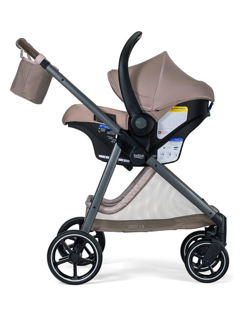Britax Phases&trade; 4-Wheel Travel System Stroller, Teak product photo View 13 L