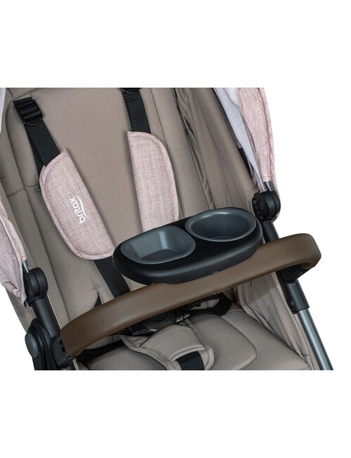 Britax Phases&trade; 4-Wheel Travel System Stroller, Teak product photo View 17 L