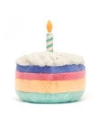 Jellycat Amuseables Rainbow Birthday Cake product photo View 03 S