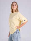 Champion Legacy Tonal Tee, Mellow Yellow product photo View 02 S