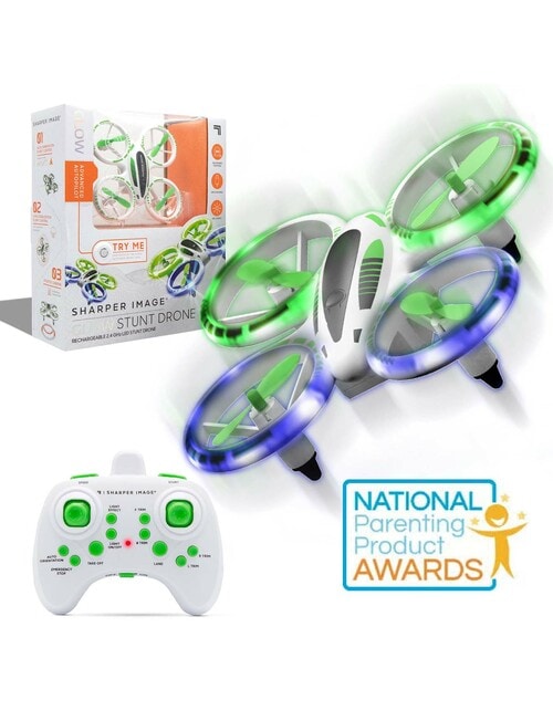 Sharper Image Remote Control Drone Stunt Glow Led 5Inch product photo