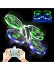 Sharper Image Remote Control Drone Stunt Glow Led 5Inch product photo View 03 S