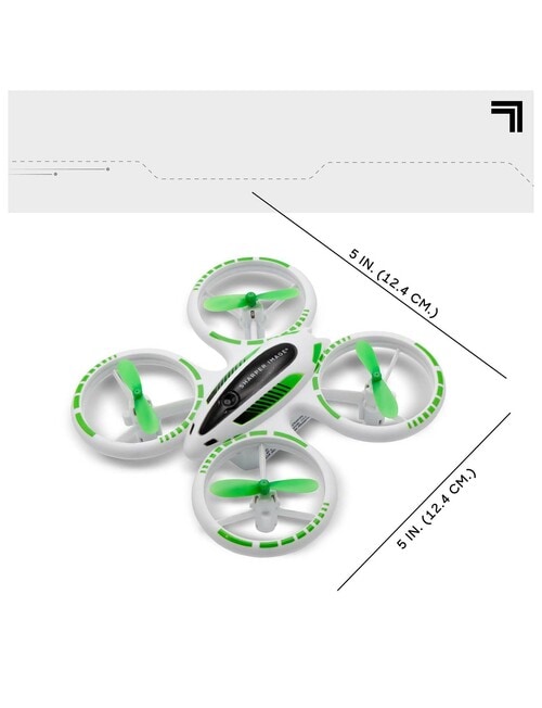 Sharper Image Remote Control Drone Stunt Glow Led 5Inch product photo View 10 L
