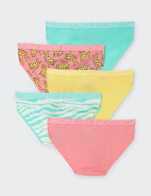 Bonds Multipack Bikini Brief, 5 Pack, Cheetah Chase product photo View 02 L
