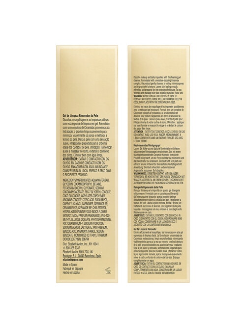 Elizabeth Arden Ceramide Renewing Cleanser, 125ml product photo View 03 L