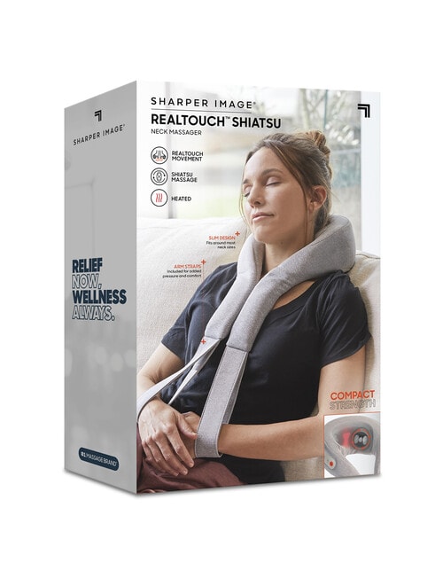 Sharper Image Realtouch Shiatsu Neck Massager product photo View 03 L