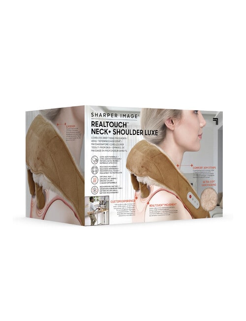 Sharper Image Shiatsu Neck + Shoulder Luxe Massager product photo View 04 L