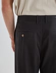 Gasoline Straight Leg Chino Pant, Black product photo View 05 S