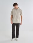 Gasoline Straight Leg Chino Pant, Black product photo View 03 S