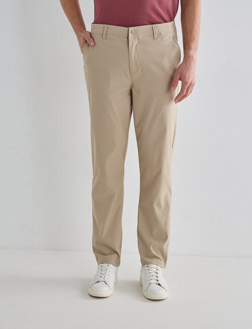 Gasoline Club Tech Slim Fit Chino Pant, Tan product photo View 03 L