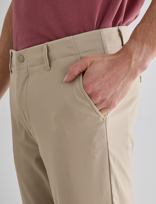 Gasoline Club Tech Slim Fit Chino Pant, Tan product photo View 04 L
