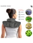 Sharper Image Neck + Shoulder Wrap, Grey product photo View 03 S