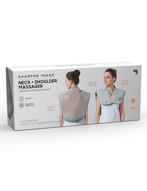 Sharper Image Pain Relief Neck + Shoulder Heated Wrap product photo View 05 L
