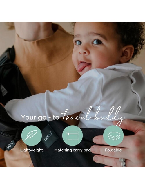Boba Buddy Toddler Hip Carrier, Black product photo View 04 L
