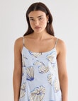 Mineral Nixie Midi Dress, Shell Print product photo View 04 S
