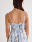 Mineral Nixie Midi Dress, Shell Print product photo View 06 S