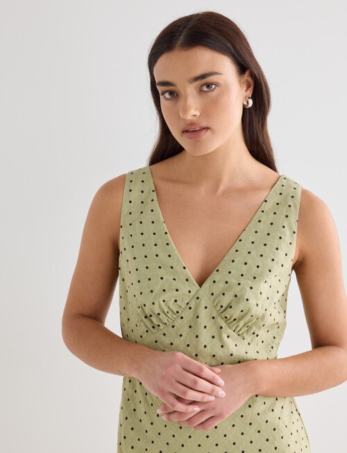 Mineral Marfa Spot Mini Dress, Seedling product photo View 04 L
