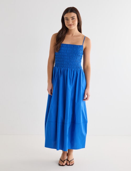 Mineral Sami Dress, Electric Blue product photo View 04 L