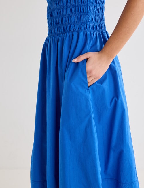 Mineral Sami Dress, Electric Blue product photo View 07 L