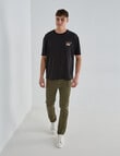 Gasoline Printed Motor Tee, Black product photo View 03 S