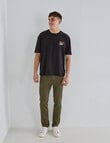 Gasoline Printed Motor Tee, Black product photo View 08 S