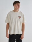 Gasoline Printed Tee, White product photo View 02 S