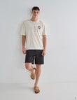 Gasoline Printed Tee, White product photo View 03 S