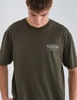 Gasoline Printed Motor Tee, Khaki product photo View 04 S