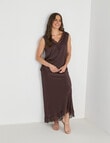 Whistle Lace Satin Cami, Polka Dot Chocolate product photo View 03 S