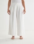 Whistle Wide Leg Crop Pant, Ivory product photo
