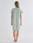 Zest Sleep Spot T-Shirt Nightie, Pistachio 8-22 product photo View 02 S