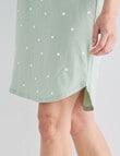 Zest Sleep Spot T-Shirt Nightie, Pistachio 8-22 product photo View 04 S