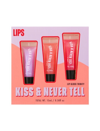 Vanilla Sugar Kiss & Never Tell Lip Gloss Trio product photo