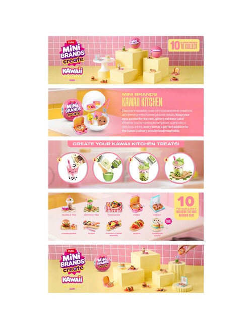 Mini Brands Kawaii Kitchen, Series 1, Assorted product photo View 03 L