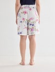Whistle Sleep Long Short, Ivory Botanical product photo View 02 S