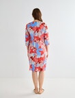 Line 7 Mirage Dress, Tango Print product photo View 02 S