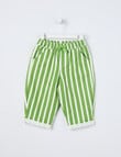 Teeny Weeny Sail Away Grass Stripe Pant product photo