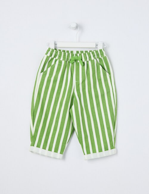 Teeny Weeny Sail Away Grass Stripe Pant product photo