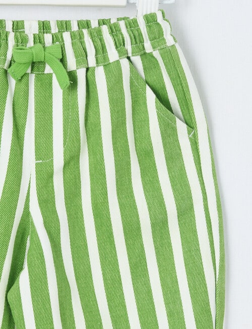 Teeny Weeny Sail Away Grass Stripe Pant product photo View 02 L