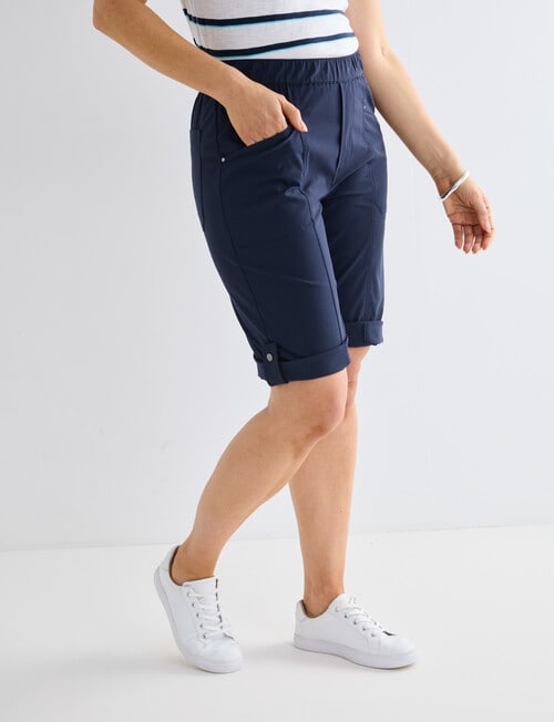 Line 7 Comfort Cuffed Short, Navy product photo