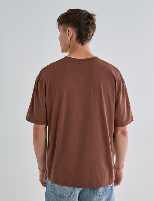 Gasoline Printed Tee, Espresso product photo View 02 L