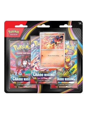Pokemon Trading Card ME4 Chaos Rising 3Pk Blister product photo